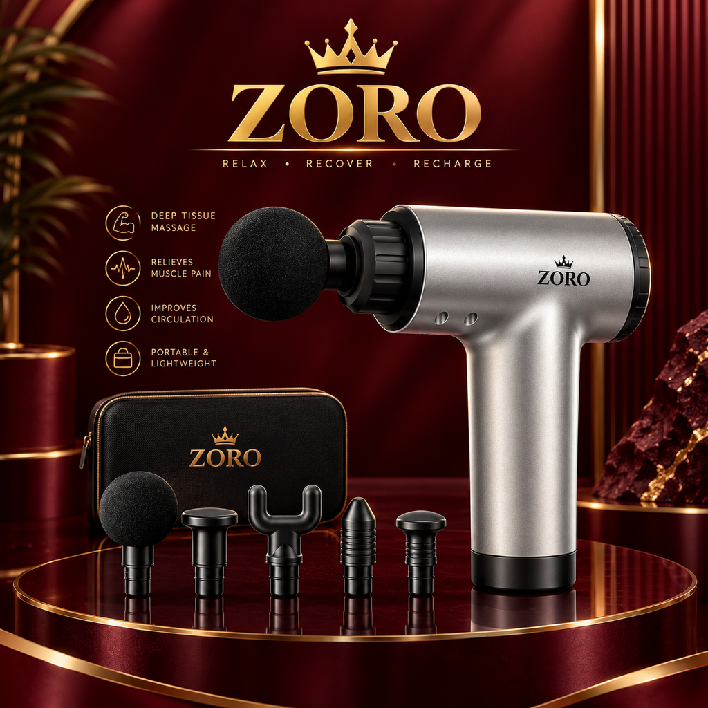 ZORO Powerful Deep Tissue Massage Gun | Elevate Your Recovery Routine