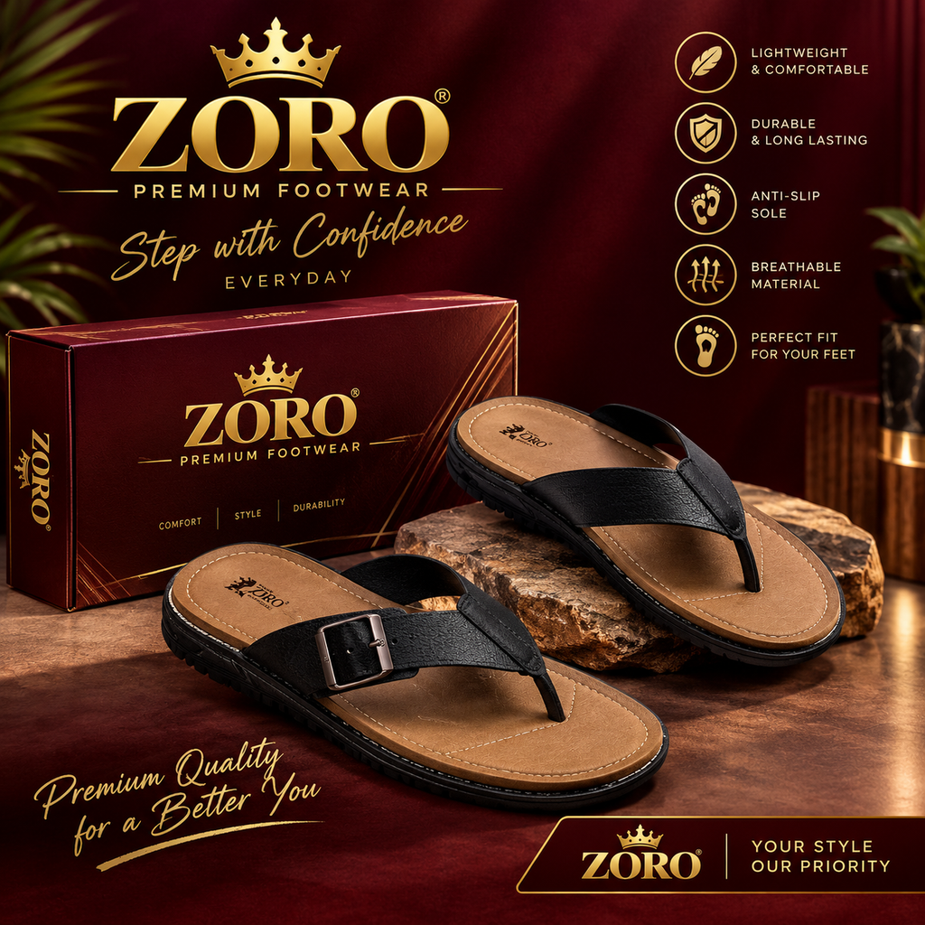 ZORO Everyday Slippers | Step into Effortless Style