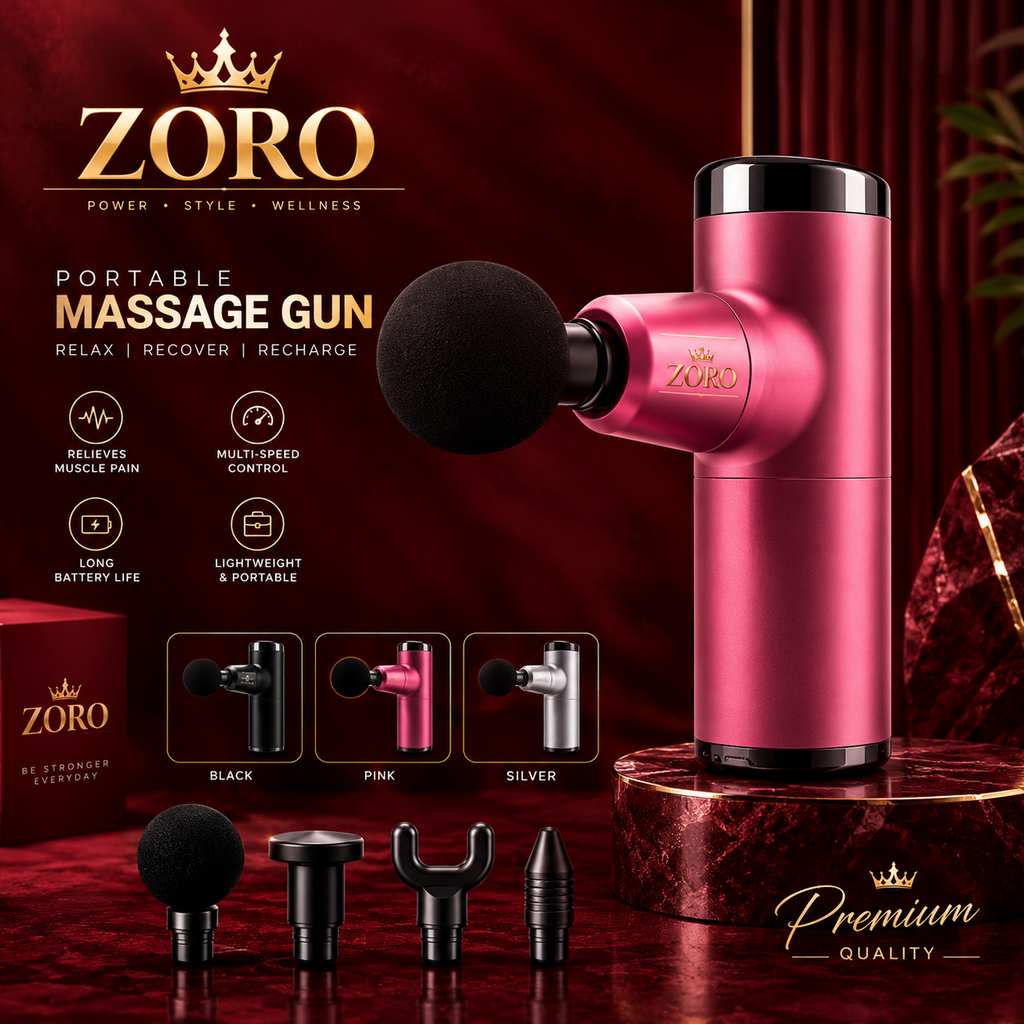 ZORO Powerful Deep Tissue Massage Gun | Elevate Your Recovery Routine