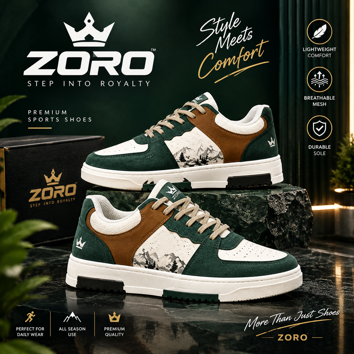 ZORO Signature Shoes – Step Into Everyday Style
