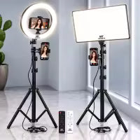 ZORO Premium 26cm Ring Light with Tripod Stand & Phone Holder