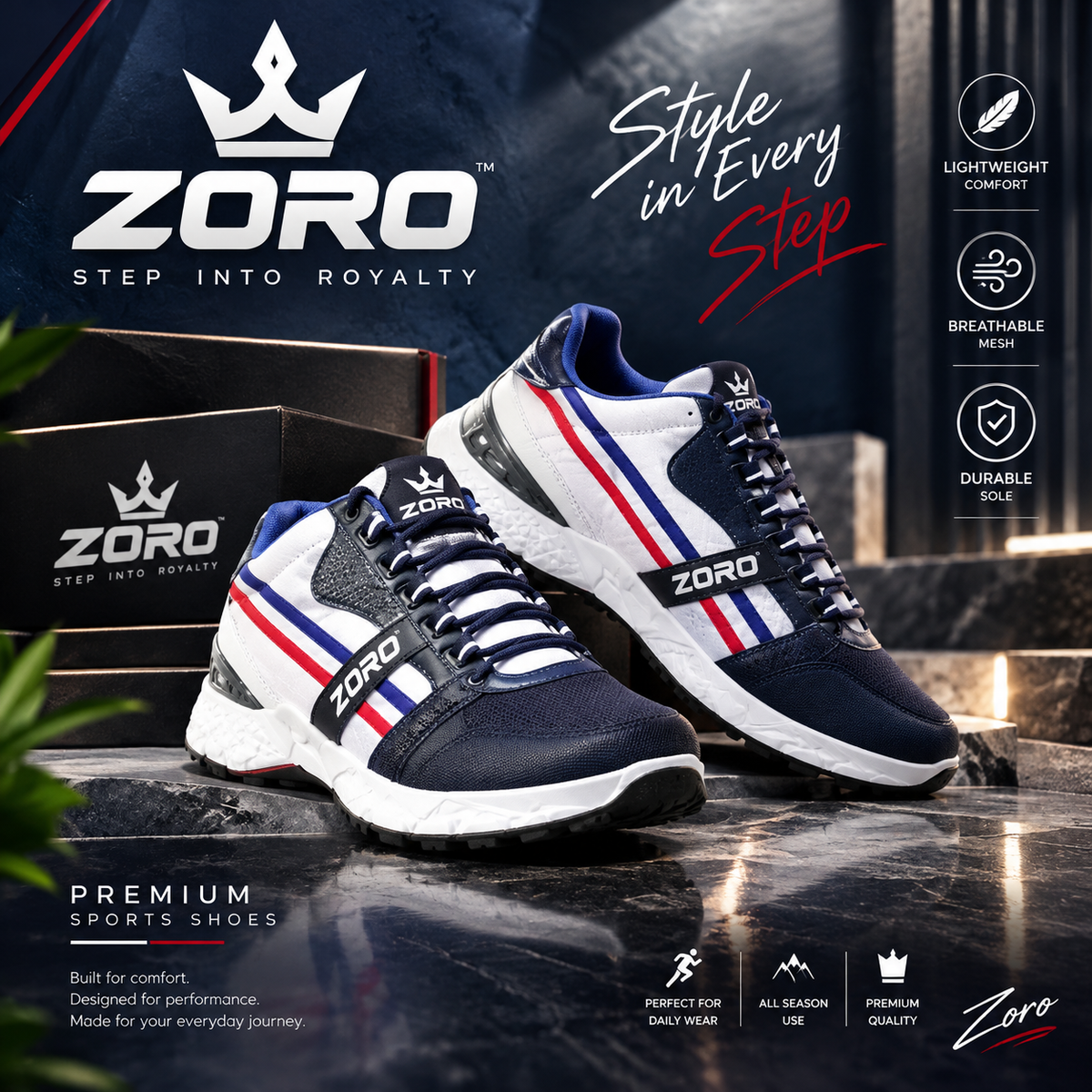 ZORO Signature Shoes – Step Into Everyday Style