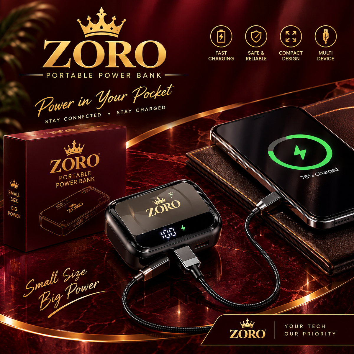 ZORO Air Pro 3rd Gen Wireless Earbuds | Style Meets Sound