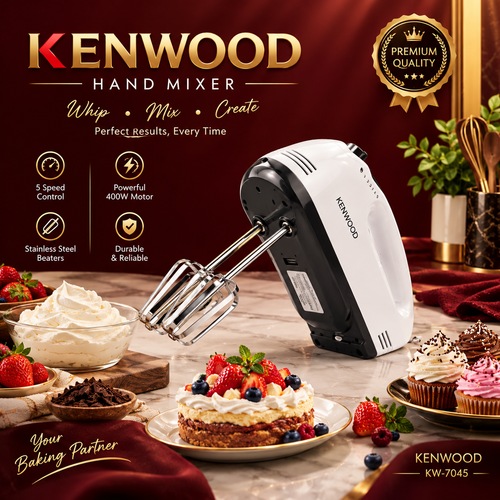 Kenwood Electric Egg Beater | Hand Mixer for Everyday Baking⠋