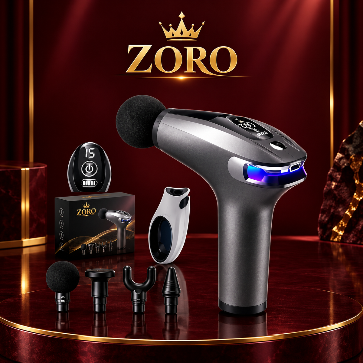 ZORO Powerful Deep Tissue Massage Gun | Elevate Your Recovery Routine
