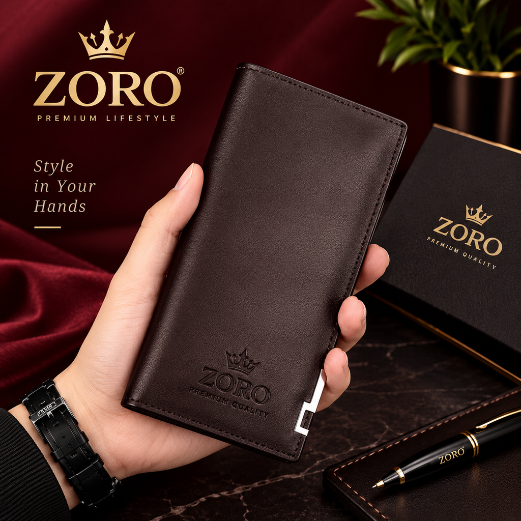 ZORO Long Wallet | Everyday Elegance for Your Essentials
