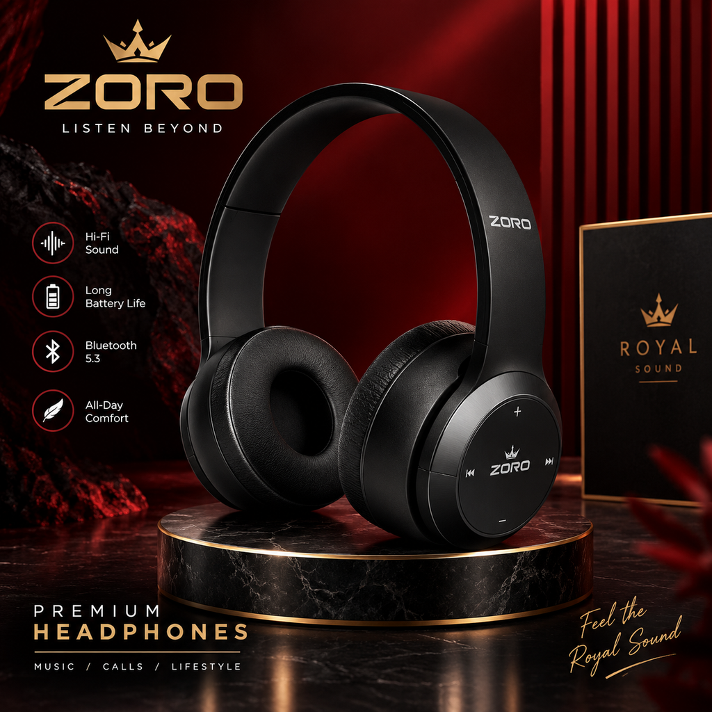 ZORO Headphones | Apni Favourite Beats Ka Maza Lein⠋